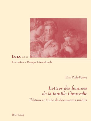 cover image of Lettres des femmes de la famille Granvelle